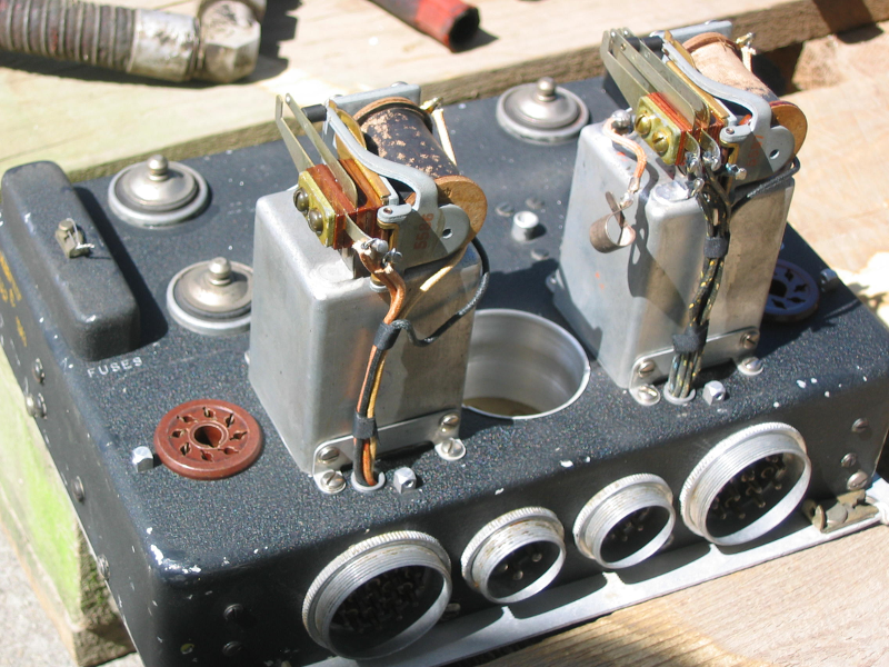 World War 2 radio after cleaning
